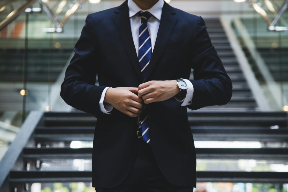 Close up of a suited Nominee Director in Hong Kong